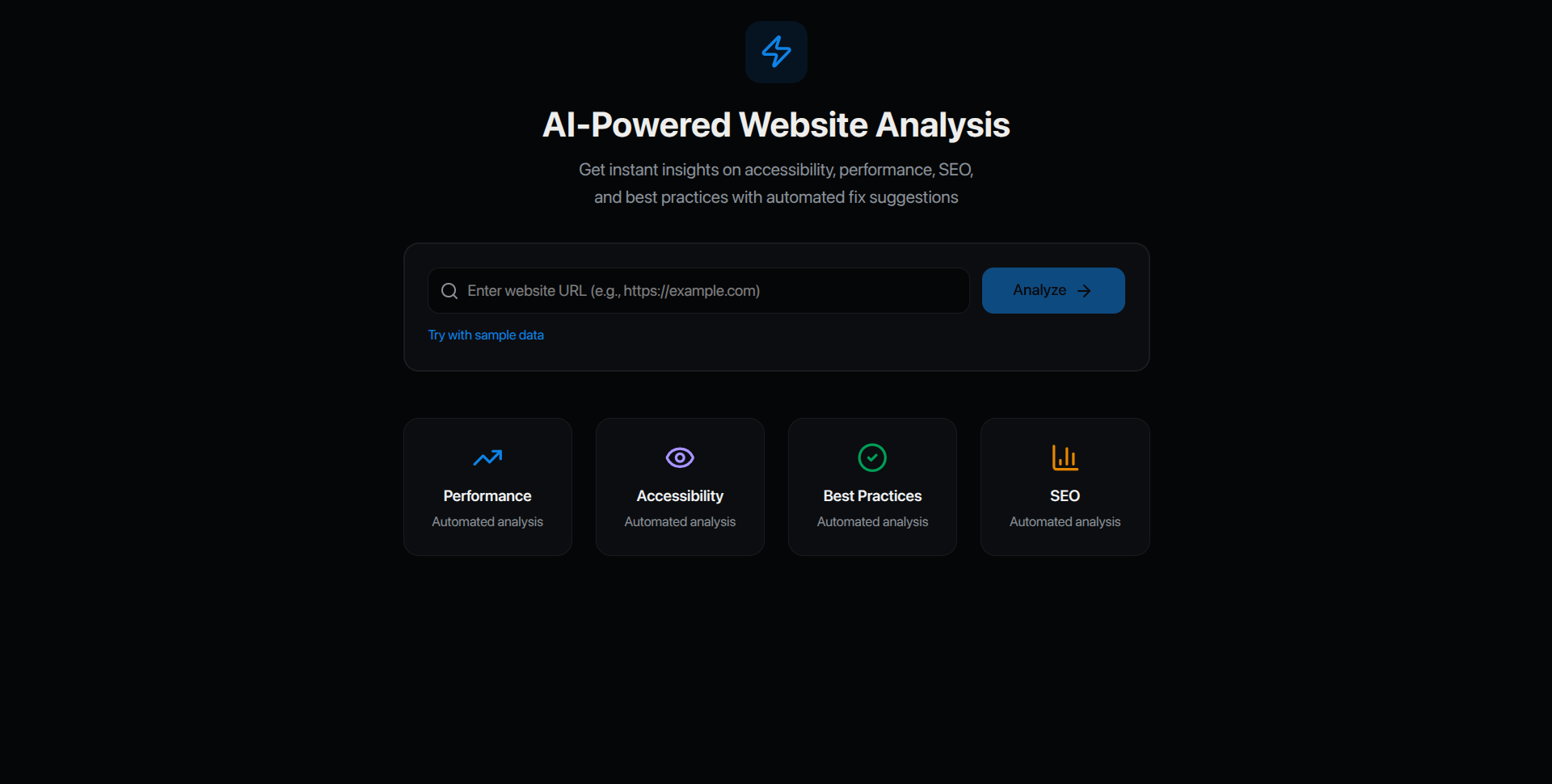 Intelligent Web Analysis screenshot